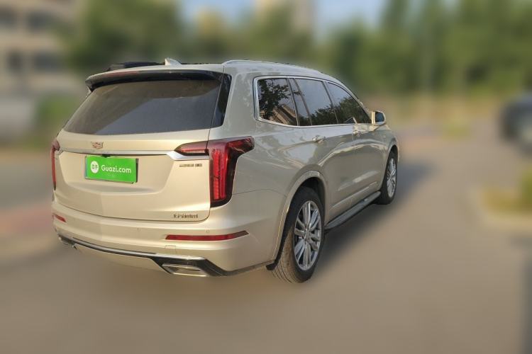 Used Cadillac XT6 2022 2.0T Six-Seater Two-Wheel-Drive Luxury Version Rear Right 45 Deg