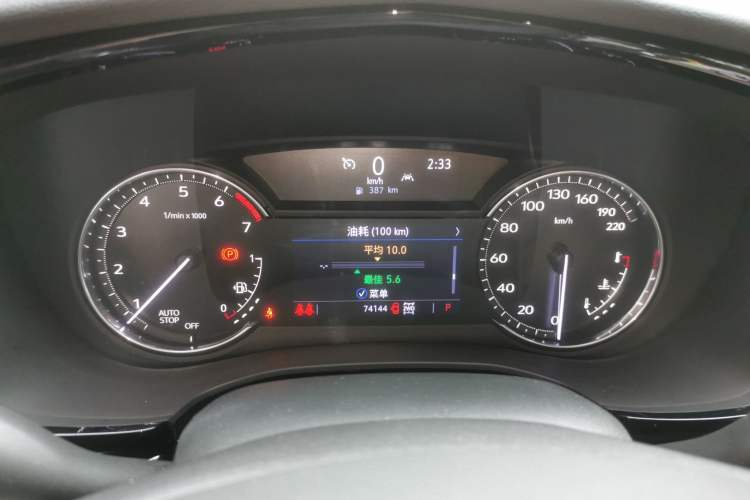 Used Cadillac XT6 2022 2.0T Six-Seater Four-Wheel-Drive Luxury Version Instrument Cluster