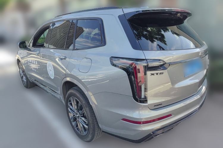 Used Cadillac XT6 2022 2.0T Six-Seater Four-Wheel-Drive Luxury Standard Edition Rear Left 45 Deg