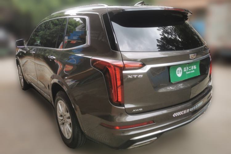 Used Cadillac XT6 2022 2.0T Six-Seater Four-Wheel-Drive Luxury Version Rear Left 45 Deg