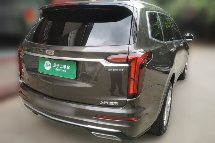 Used Cadillac XT6 2022 2.0T Six-Seater Four-Wheel-Drive Luxury Version Rear Right 45 Deg