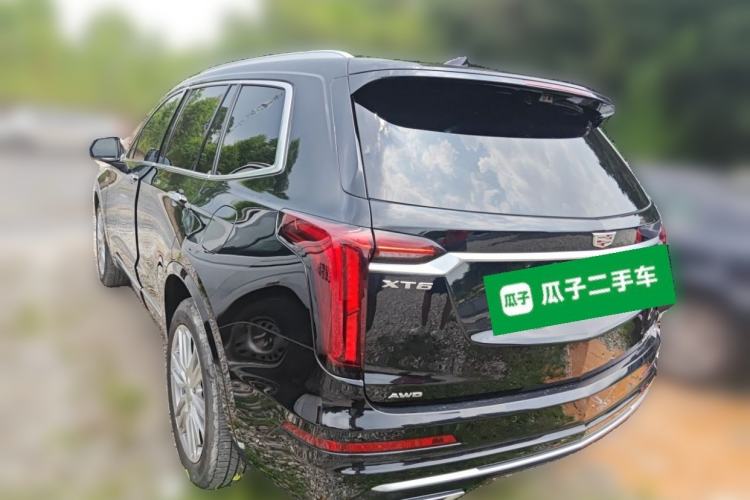Used Cadillac XT6 2022 2.0T Six-Seater Four-Wheel Drive Luxury Version Rear Left 45 Deg