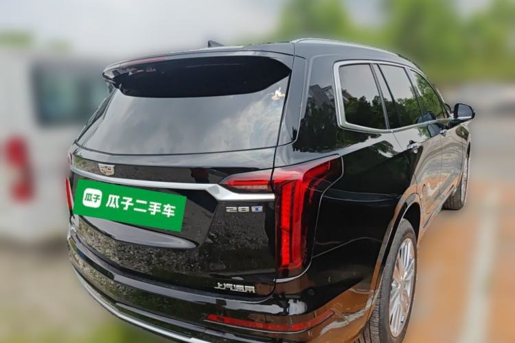 Used Cadillac XT6 2022 2.0T Six-Seater Four-Wheel Drive Luxury Version Rear Right 45 Deg