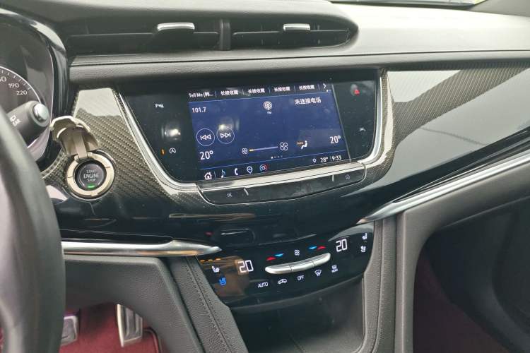 Used Cadillac XT6 2022 2.0T Six-Seater Four-Wheel-Drive Prestige Version Audio And AC Panel