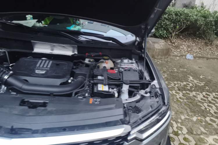 Used Cadillac XT6 2022 2.0T Six-Seater Four-Wheel Drive Luxury Version Engine Bay Left