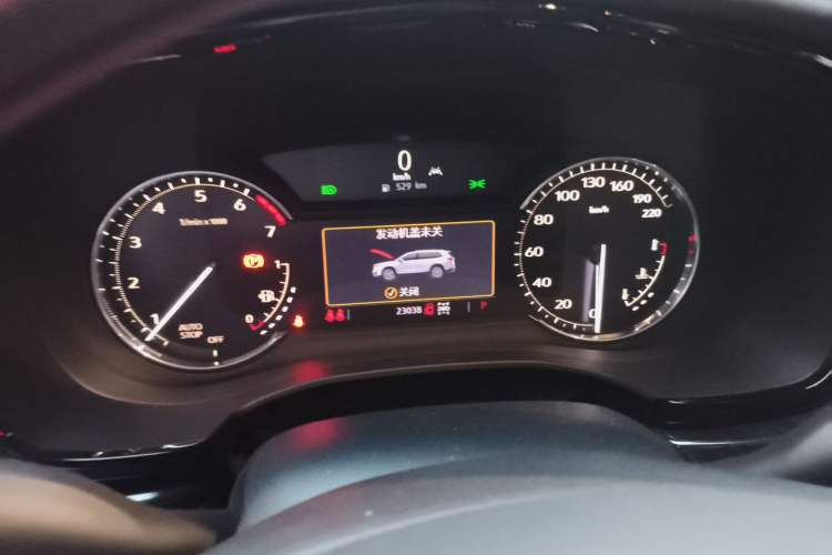 Used Cadillac XT6 2022 2.0T Six-Seater Four-Wheel Drive Luxury Version Instrument Cluster