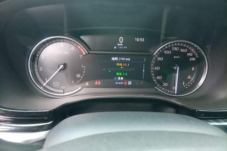 Used Cadillac XT6 2022 2.0T Six-Seater Four-Wheel Drive Luxury Version Instrument Cluster