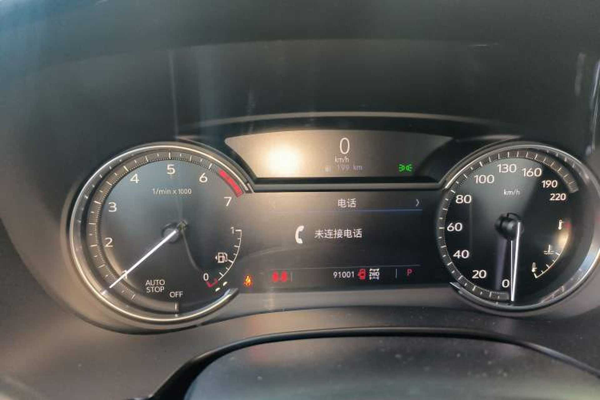 Used Cadillac XT6 2022 2.0T Six-Seater Four-Wheel Drive Luxury Version Instrument Cluster