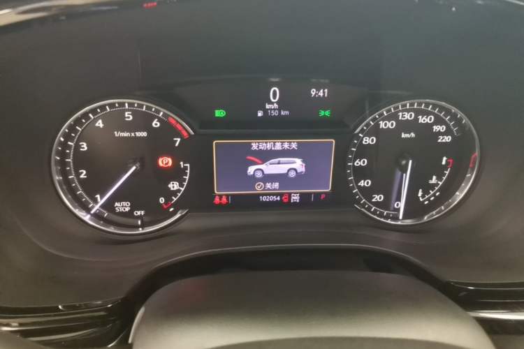 Used Cadillac XT6 2022 2.0T Six-Seater Four-Wheel Drive Luxury Version Instrument Cluster