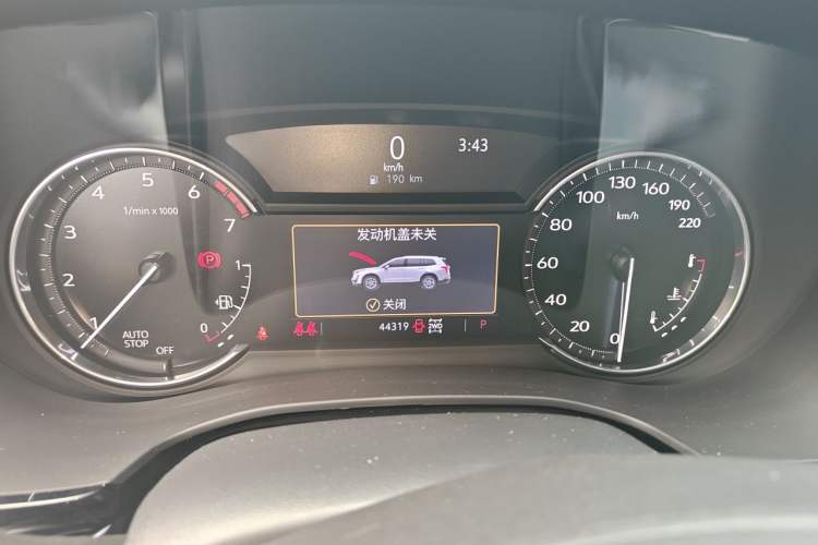 Used Cadillac XT6 2022 2.0T Six-Seater Four-Wheel-Drive Luxury Version Instrument Cluster