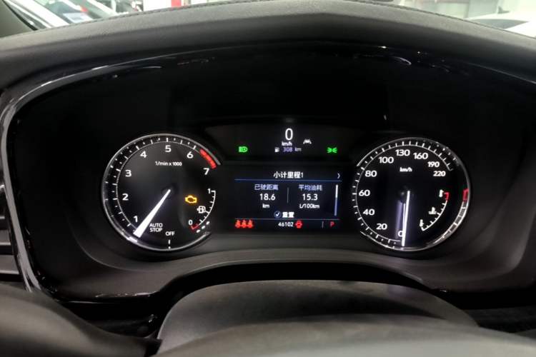 Used Cadillac XT6 2022 2.0T 7-Seater Two-Wheel Drive Luxury Version Instrument Cluster