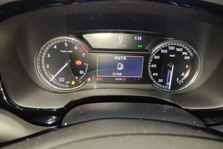 Used Cadillac XT6 2022 2.0T Six-Seater Two-Wheel-Drive Luxury Version Odometer Close Up