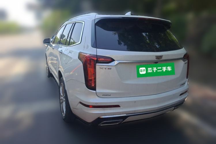 Used Cadillac XT6 2022 2.0T Six-Seater Four-Wheel Drive Luxury Version Rear Left 45 Deg
