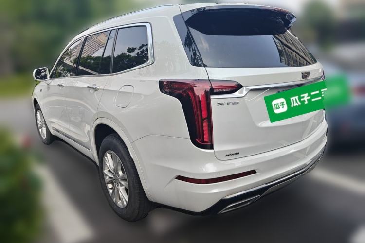 Used Cadillac XT6 2022 2.0T Six-Seater Four-Wheel-Drive Luxury Version Rear Left 45 Deg