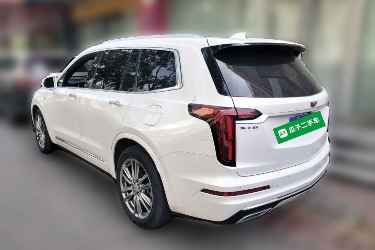 Used Cadillac XT6 2022 2.0T Six-Seater Two-Wheel-Drive Luxury Version Rear Left 45 Deg