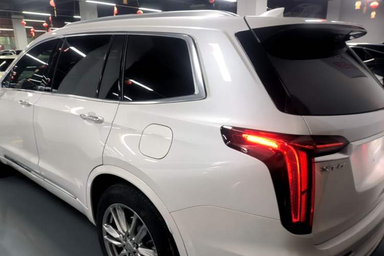 Used Cadillac XT6 2022 2.0T 7-Seater Two-Wheel Drive Luxury Version Rear Left 45 Deg