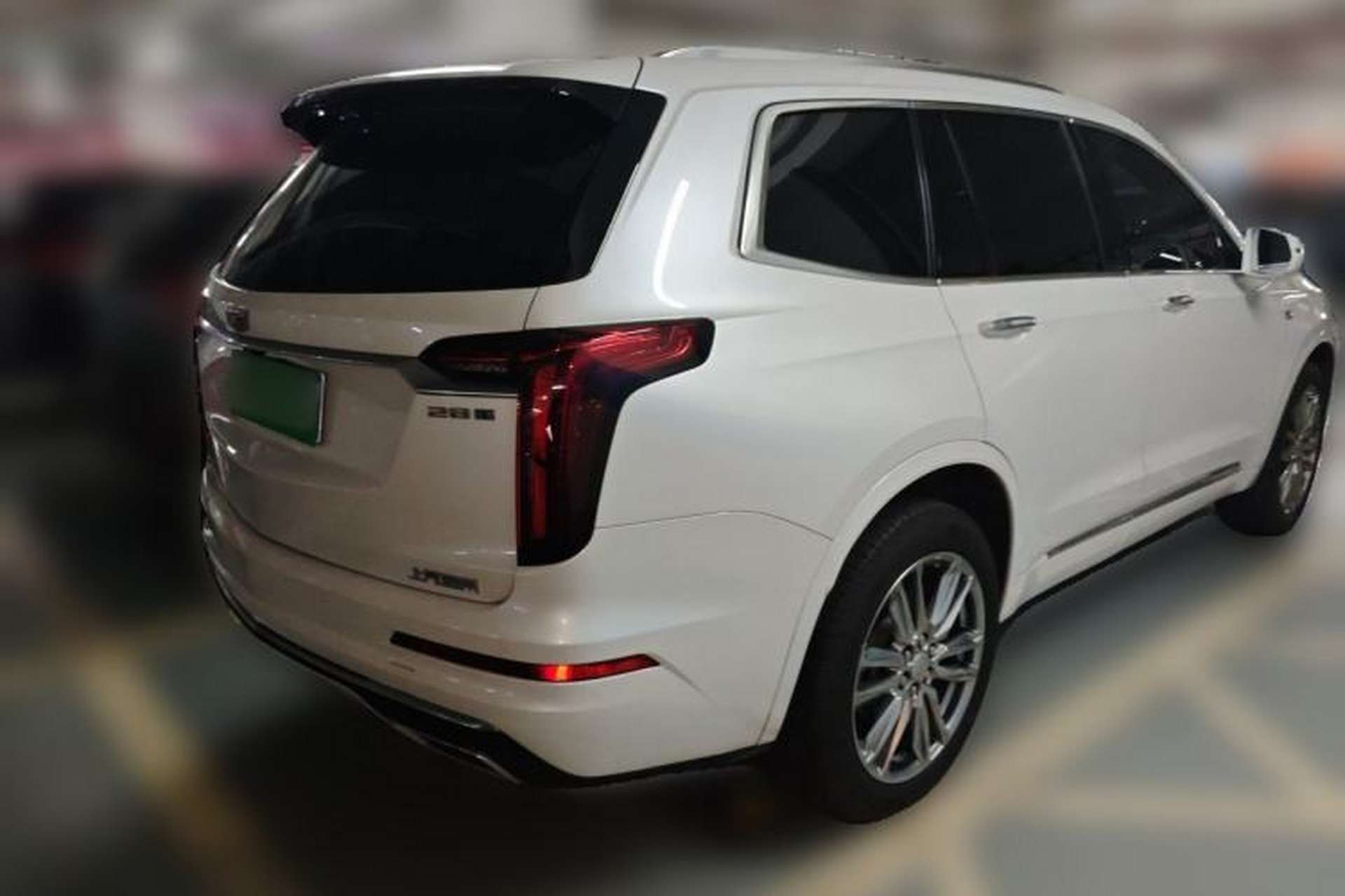 Used Cadillac XT6 2022 2.0T Six-Seater Four-Wheel Drive Luxury Version Rear Right 45 Deg