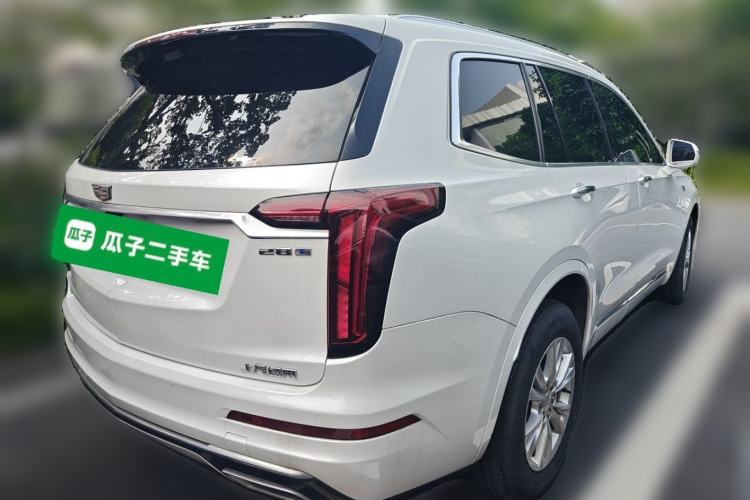Used Cadillac XT6 2022 2.0T Six-Seater Four-Wheel-Drive Luxury Version Rear Right 45 Deg