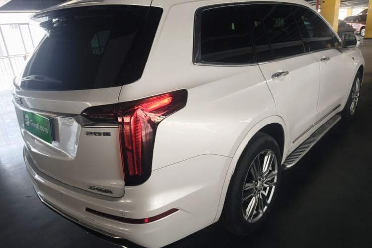 Used Cadillac XT6 2022 2.0T 7-Seater Two-Wheel Drive Luxury Version Rear Right 45 Deg