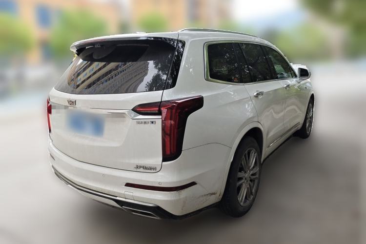 Used Cadillac XT6 2022 2.0T Six-Seater Four-Wheel Drive Luxury Version Rear Right 45 Deg