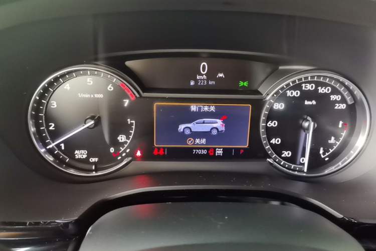 Used Cadillac XT6 2022 2.0T Six-Seater Four-Wheel Drive Luxury Version Instrument Cluster