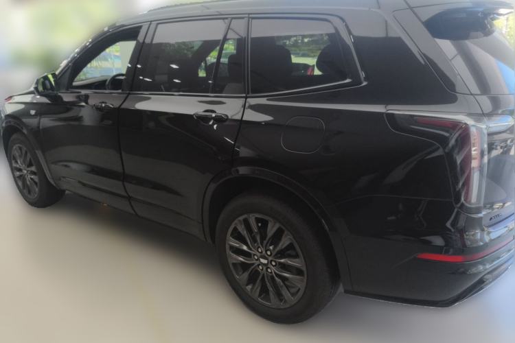 Used Cadillac XT6 2023 2.0T Six-Seater Four-Wheel-Drive Platinum Edition Black Diamond Version Rear Left 45 Deg