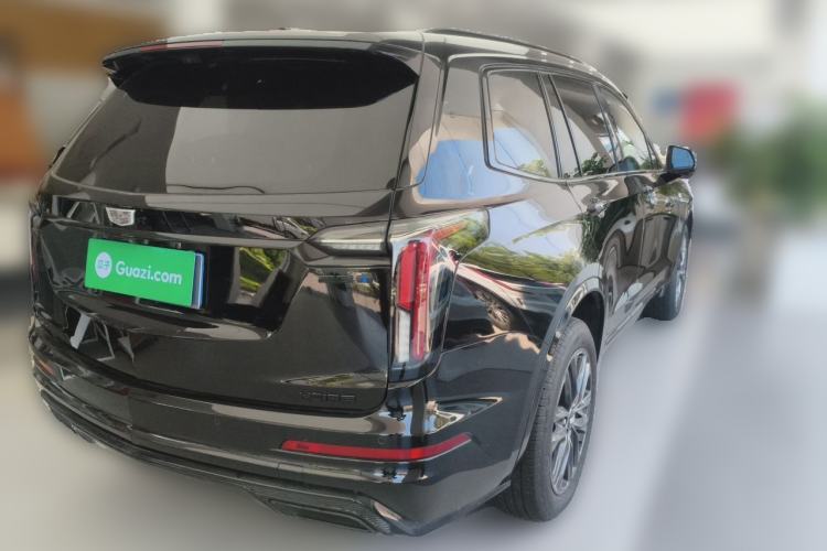 Used Cadillac XT6 2023 2.0T Six-Seater Four-Wheel-Drive Platinum Edition Black Diamond Version Rear Right 45 Deg