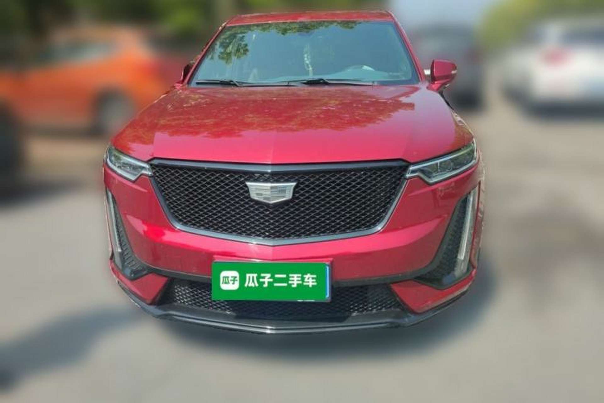Used Cadillac XT6 2023 2.0T Six-Seater Four-Wheel-Drive Platinum Edition Black Diamond Version Front