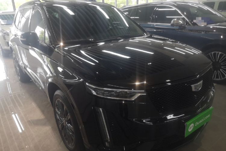 Used Cadillac XT6 2025 2.0T Six-Seater All-Wheel-Drive Prestige Executive Black Label Version Front Right 45 Deg