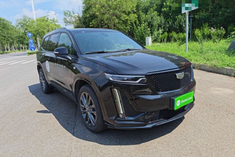 Used Cadillac XT6 2025 2.0T Six-Seater All-Wheel-Drive Prestige Executive Black Label Version Front Right 45 Deg