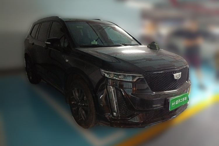 Used Cadillac XT6 2025 2.0T Six-Seater All-Wheel-Drive Prestige Executive Black Label Version Front Right 45 Deg