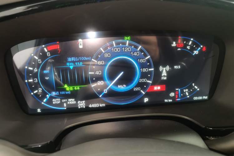 Used Cadillac XT6 2025 2.0T Six-Seater All-Wheel-Drive Prestige Executive Black Label Version Instrument Cluster