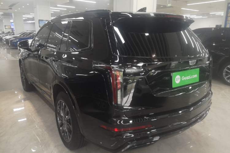 Used Cadillac XT6 2025 2.0T Six-Seater All-Wheel-Drive Prestige Executive Black Label Version Rear Left 45 Deg