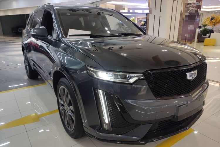Used Cadillac XT6 2025 2.0T Six-Seater All-Wheel-Drive Prestige Executive Black Label Version Front Right 45 Deg
