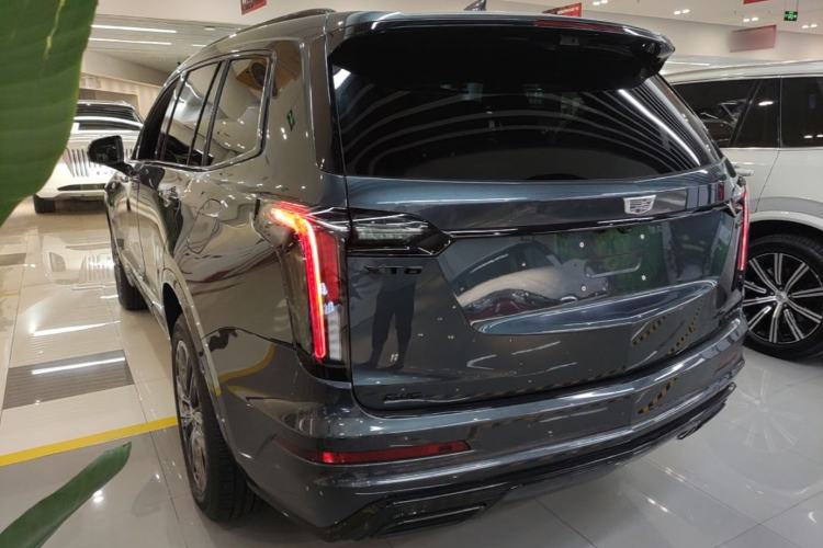 Used Cadillac XT6 2025 2.0T Six-Seater All-Wheel-Drive Prestige Executive Black Label Version Rear Left 45 Deg