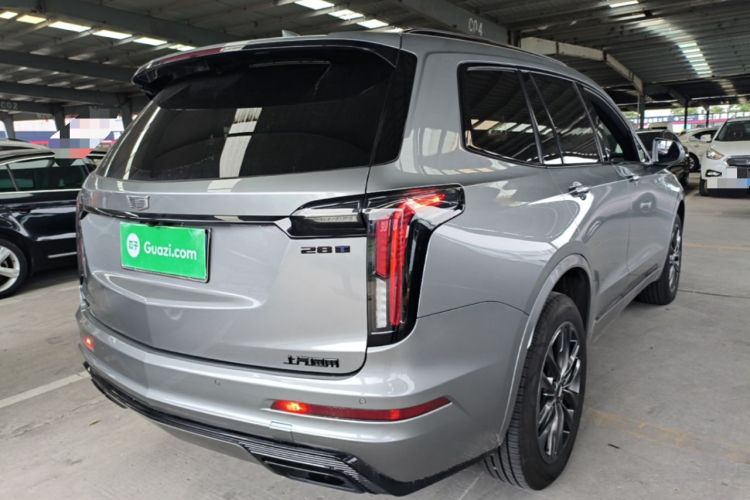 Used Cadillac XT6 2025 2.0T Six-Seater All-Wheel-Drive Prestige Executive Black Label Version Rear Right 45 Deg