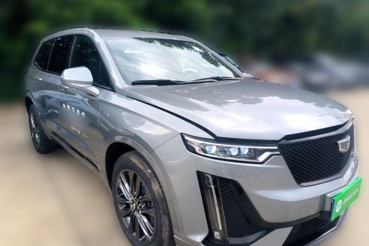 Used Cadillac XT6 2025 2.0T Six-Seater All-Wheel-Drive Prestige Executive Black Label Version Front Right 45 Deg