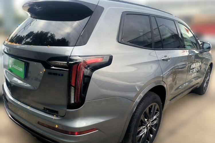 Used Cadillac XT6 2025 2.0T Six-Seater All-Wheel-Drive Prestige Executive Black Label Version Rear Right 45 Deg