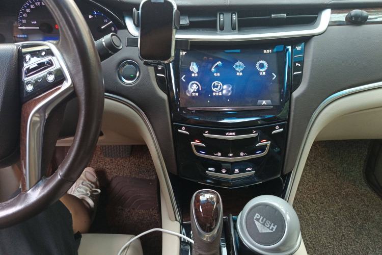 Used Cadillac XTS 2013 28T Elite Edition Audio And AC Panel