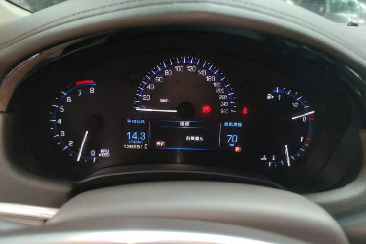 Used Cadillac XTS 2013 28T Luxury Model Instrument Cluster