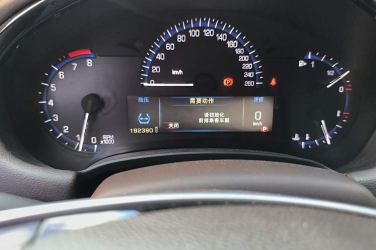 Used Cadillac XTS 2013 28T Comfort Model Odometer Close Up