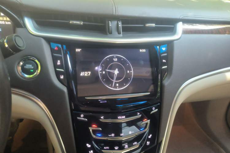 Used Cadillac XTS 2013 36S Platinum Edition Audio And AC Panel