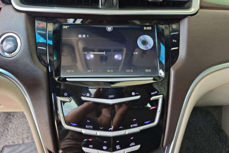 Used Cadillac XTS 2013 28T Elite Edition Audio And AC Panel