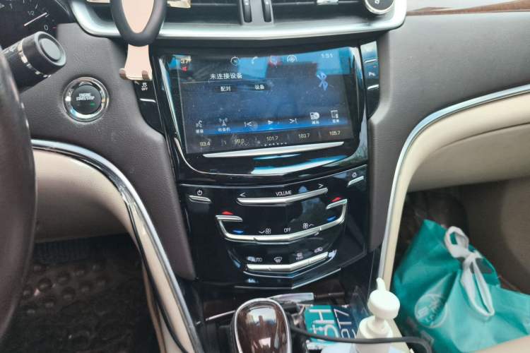 Used Cadillac XTS 2014 28T Elite Edition Audio And AC Panel