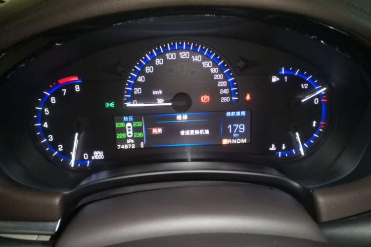 Used Cadillac XTS 2014 28T Elite Edition Instrument Cluster