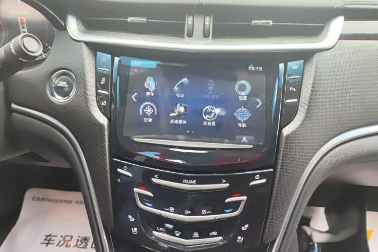 Used Cadillac XTS 2014 28T Luxury Model Audio And AC Panel