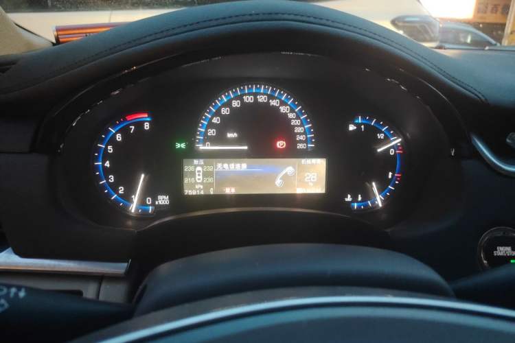 Used Cadillac XTS 2014 28T Comfort Version Instrument Cluster