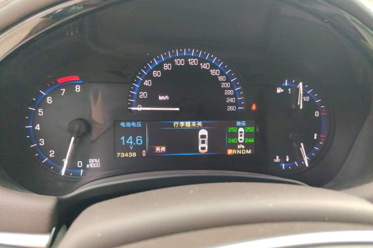 Used Cadillac XTS 2014 28T Comfort Version Instrument Cluster