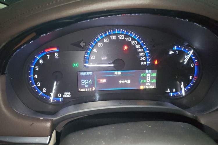 Used Cadillac XTS 2014 28T Comfort Version Instrument Cluster