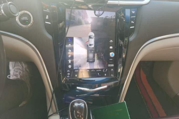 Used Cadillac XTS 2015 28T Elite Model Audio And AC Panel